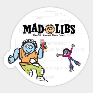 Mad Libs Live! Sticker